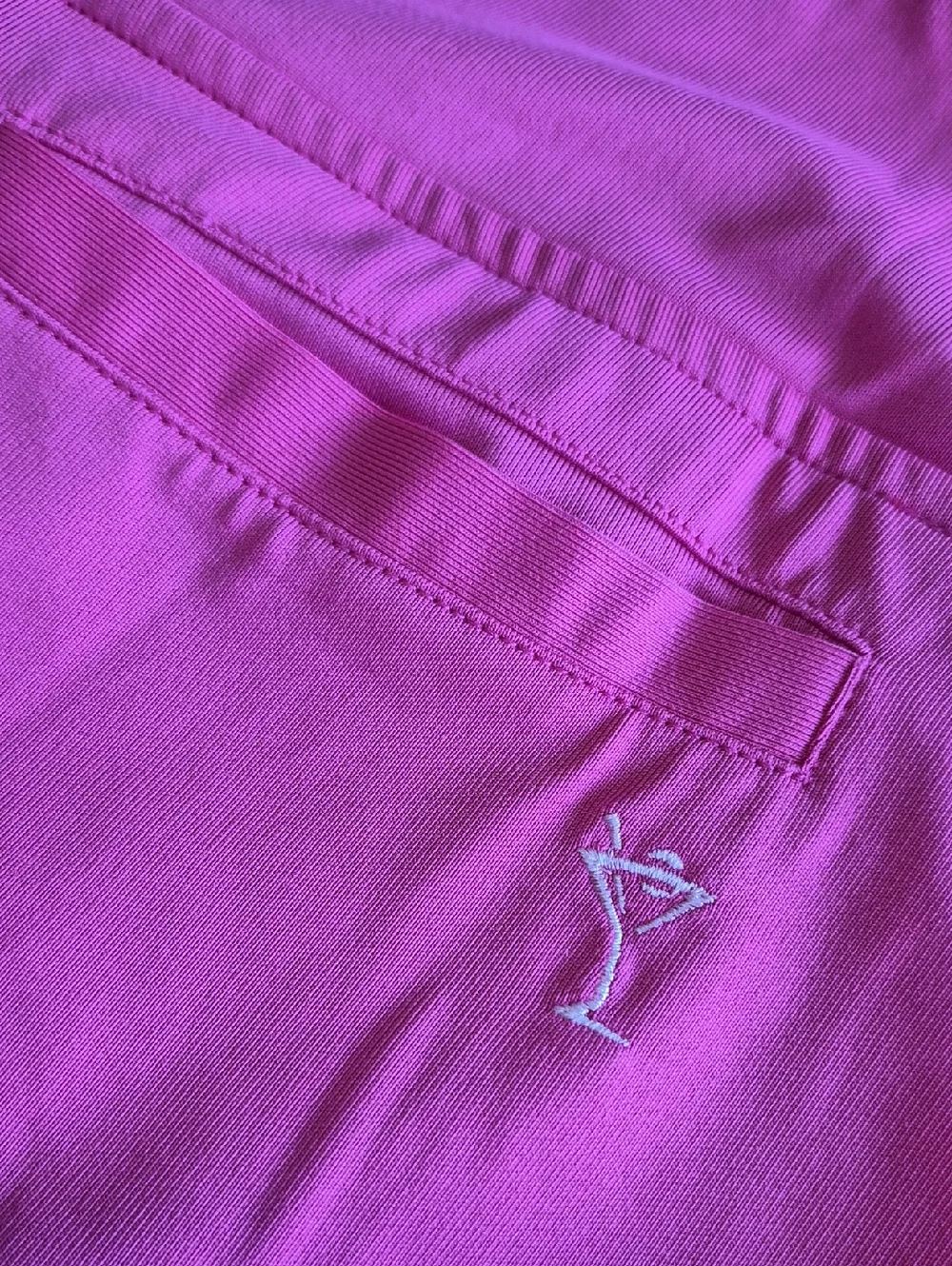 Golftini Size Small Pink Athletic Skort Mesh Trim Pockets Top Golf Label